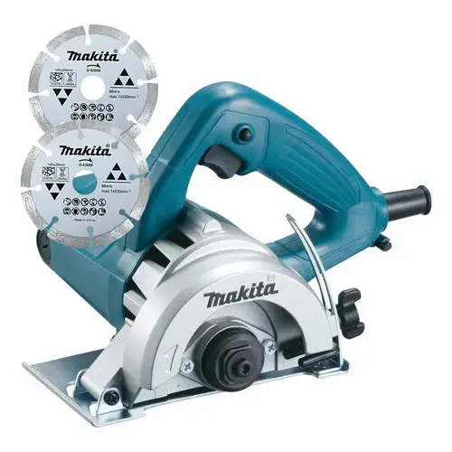 Serra Mármore à Seco 4.3/8" 1.300W 110V com 2 Discos Makita