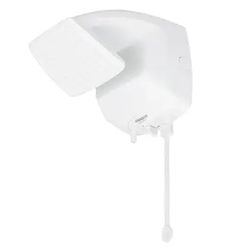 Chuveiro Elétrico Eletrônico 6800W Branco Quadrado Futura Lorenzetti