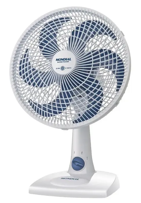 Ventilador de Mesa Mondial VSP-30-W Super Power 30cm 60W Bivolt