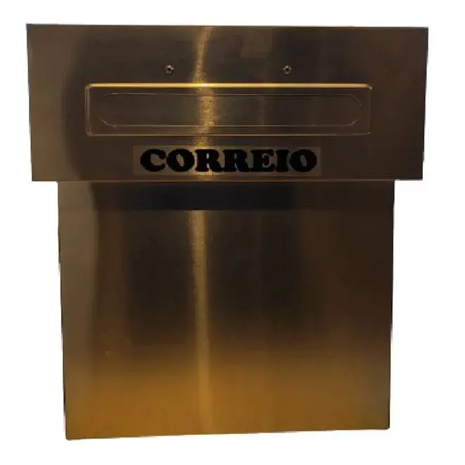 Caixa de Correio Alumínio Tipo Revista 35x27x12 - ZOLDE