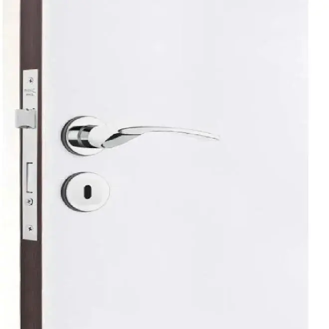 Fechadura Interna PAPAIZ Arcus MZ690 Cromada - Máquina 40mm