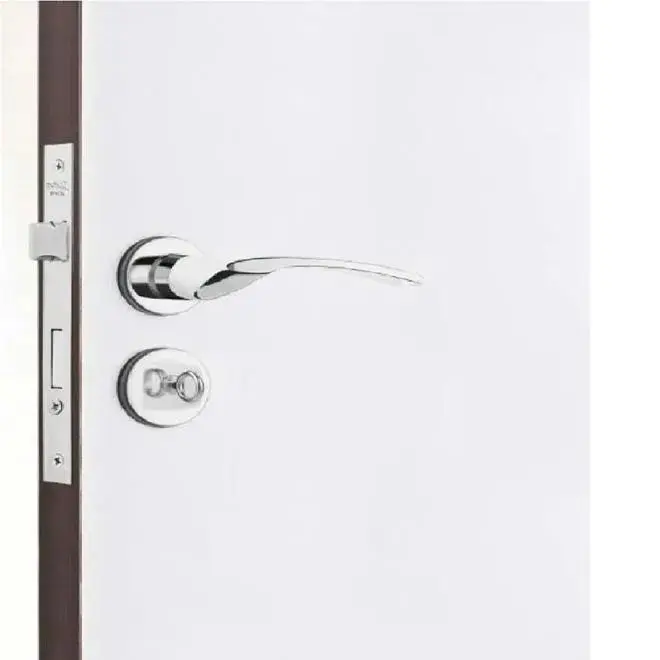 Fechadura para banheiro PAPAIZ MZ690 cromada 40mm