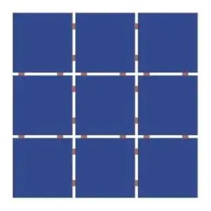 Revestimento Azul Royal Bold Brilhante 10x10cm 2,07m2