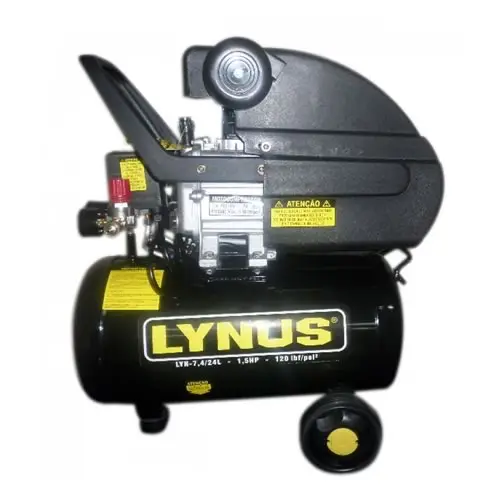 Motocompressor de Ar 24 Litros 1,5 HP 1,1 kW – LYN-7,4
