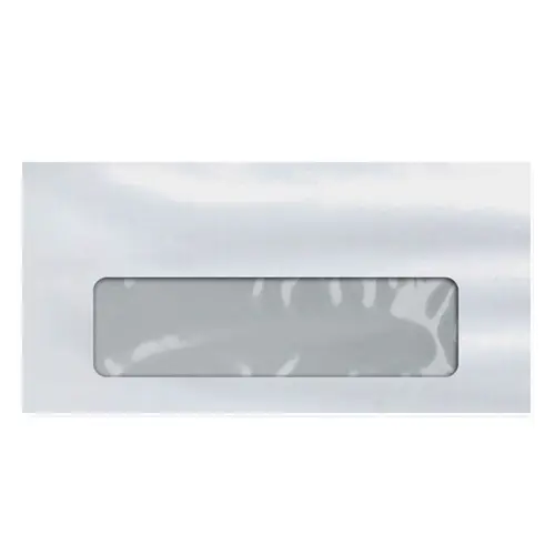 Envelope Carteira Ofício com Janela 114 mm x 229 mm 1000 Unidades 75 Grs/m² – COF048