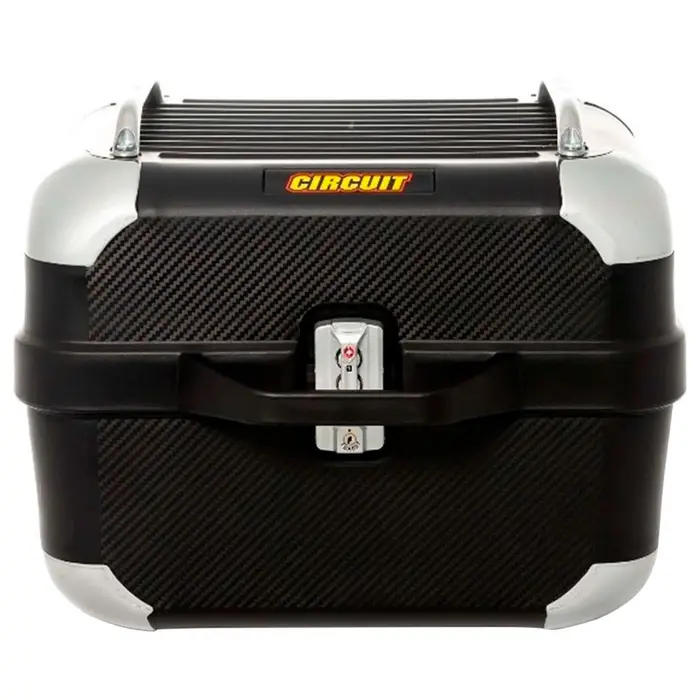 Baú Circuit Smart Preto 28L para Motos CIRCUIT EQUIPMENT-BA002-001