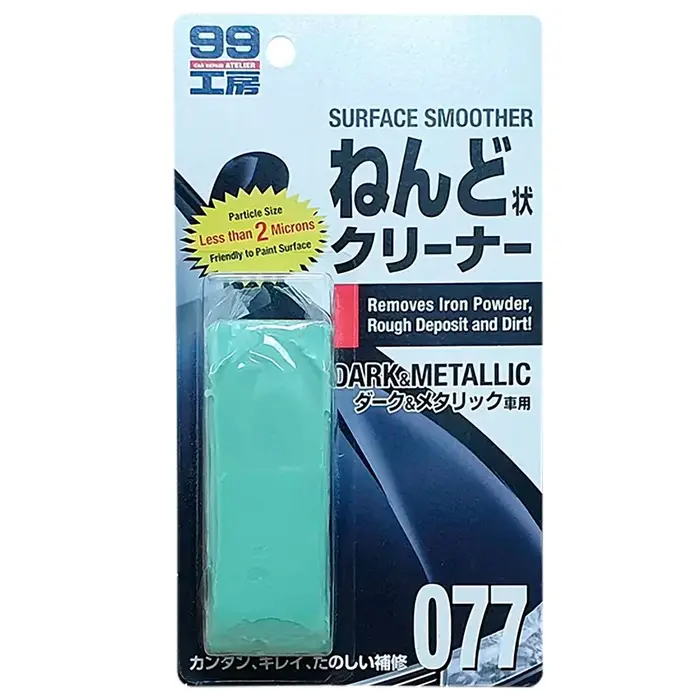 Descontaminante Automotivo Clay Bar Dark Baixa Abrasividade SOFT99-09077