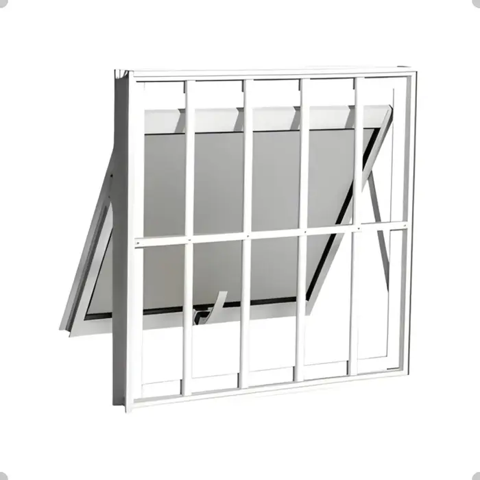 Max Ar 60x60 De Banheiro Alumínio Com Grade Perfil Linha 25