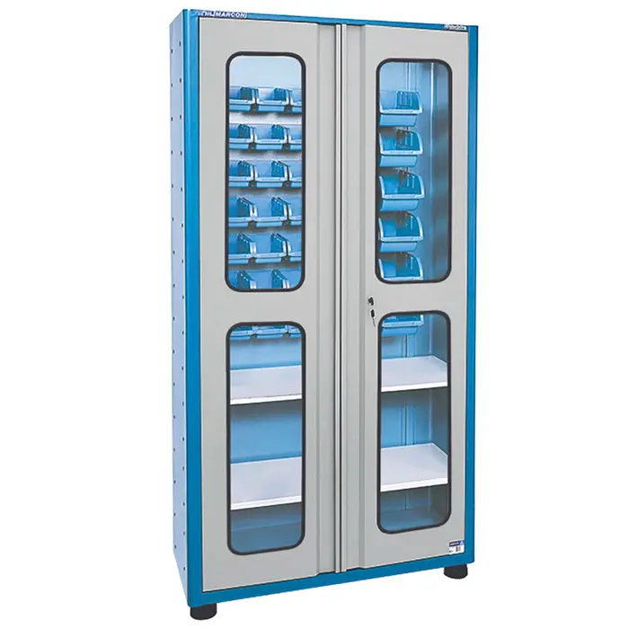 Armário Porta-Componente Compact com Visor e 33 Caixas MARCON-AM-78
